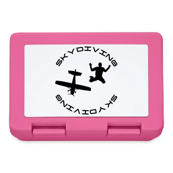 Skydiver - Brotdose - Pink - Vorne