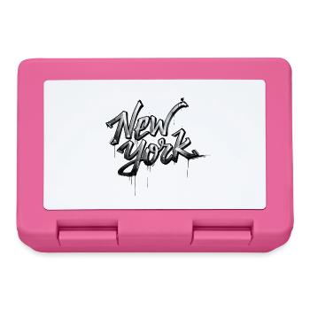 New York - Lunchbox - pink - Front