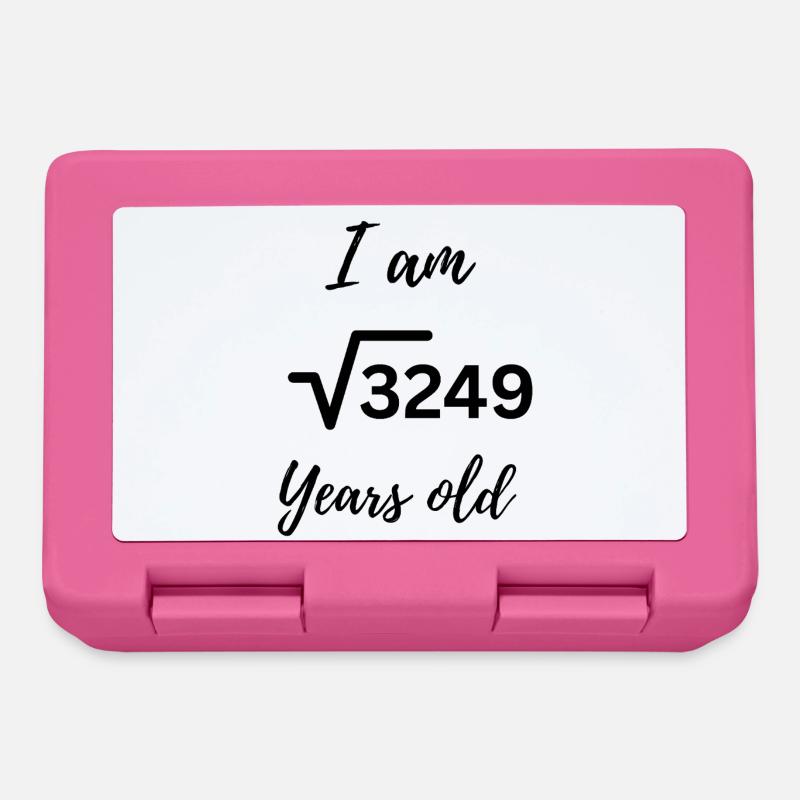 √3249 – 57 und smarter denn je - Brotdose - Pink