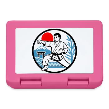 Karate Nature - Lunchbox - pink - Front