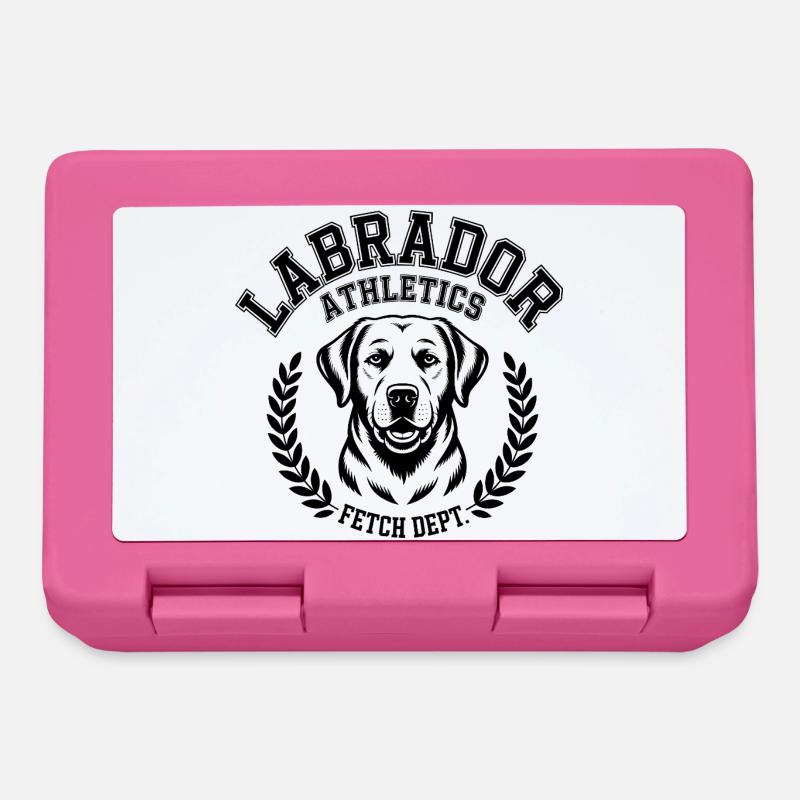 Labrador Leichtathletik - Brotdose - Pink