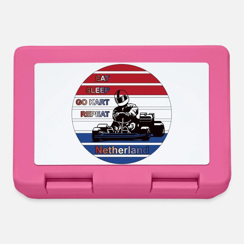Kart Driver Netherland Design - Boîte à goûter - rose