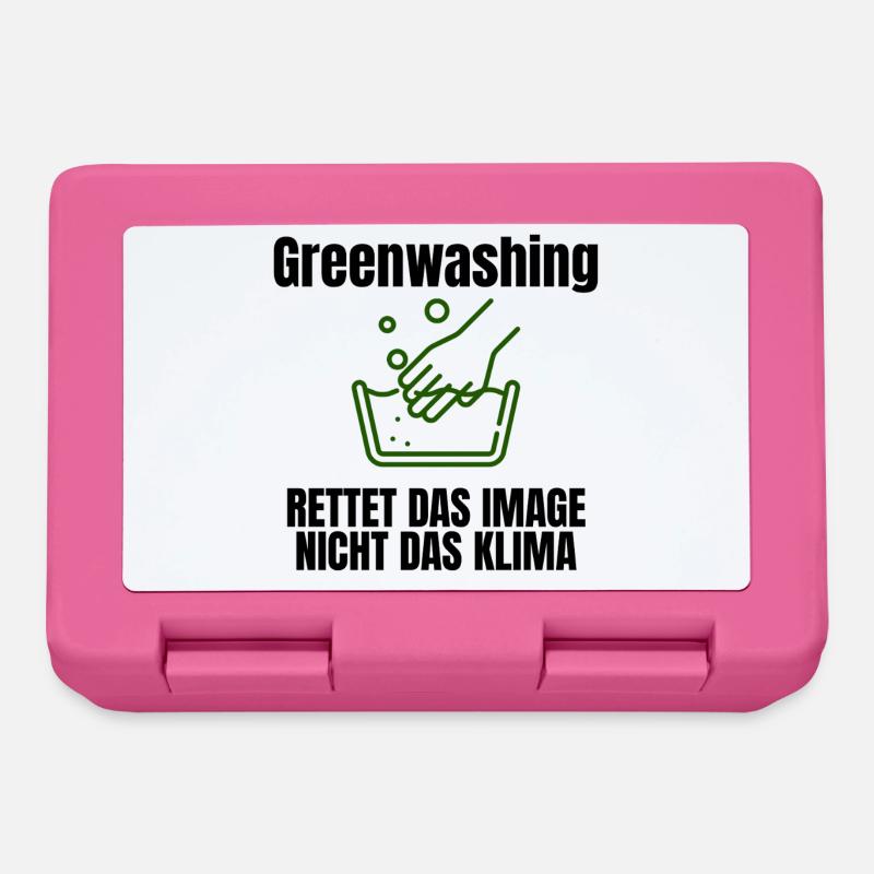 Handwäsche Illustration Trend - Brotdose - Pink