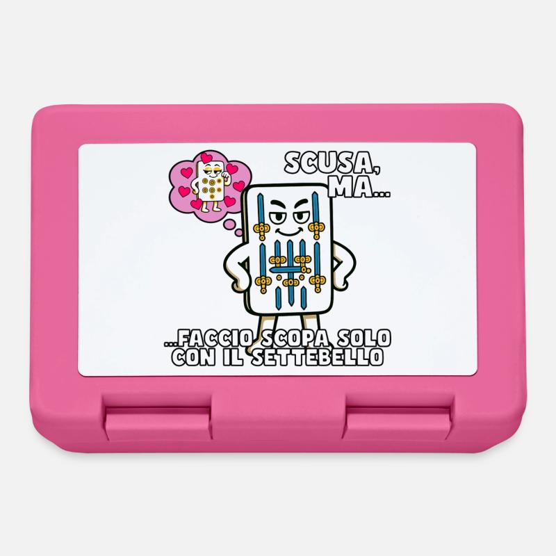 I only with the settebello - Lunchbox - pink