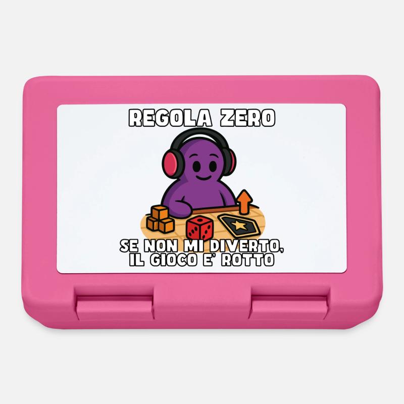Rule Zero: Fun or Breakup - Lunchbox - pink