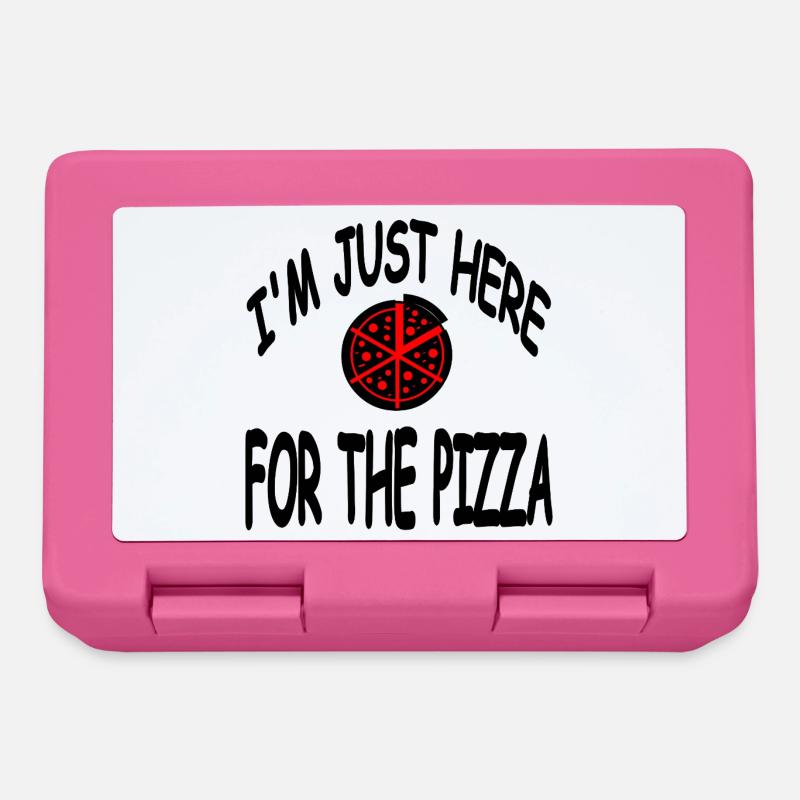 Pizza - Brotdose - Pink