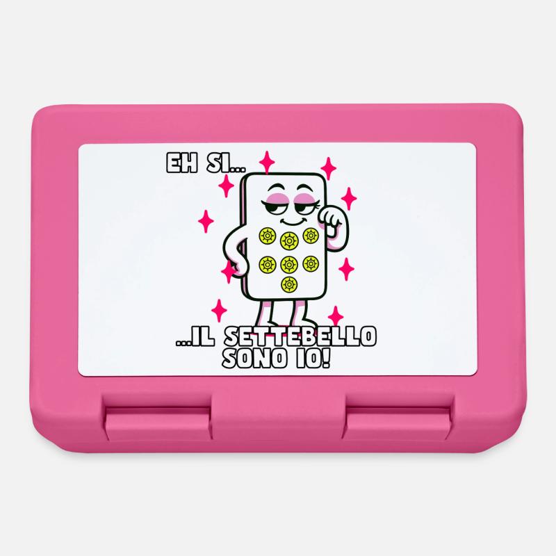 I Am the Settebello - Lunchbox - pink