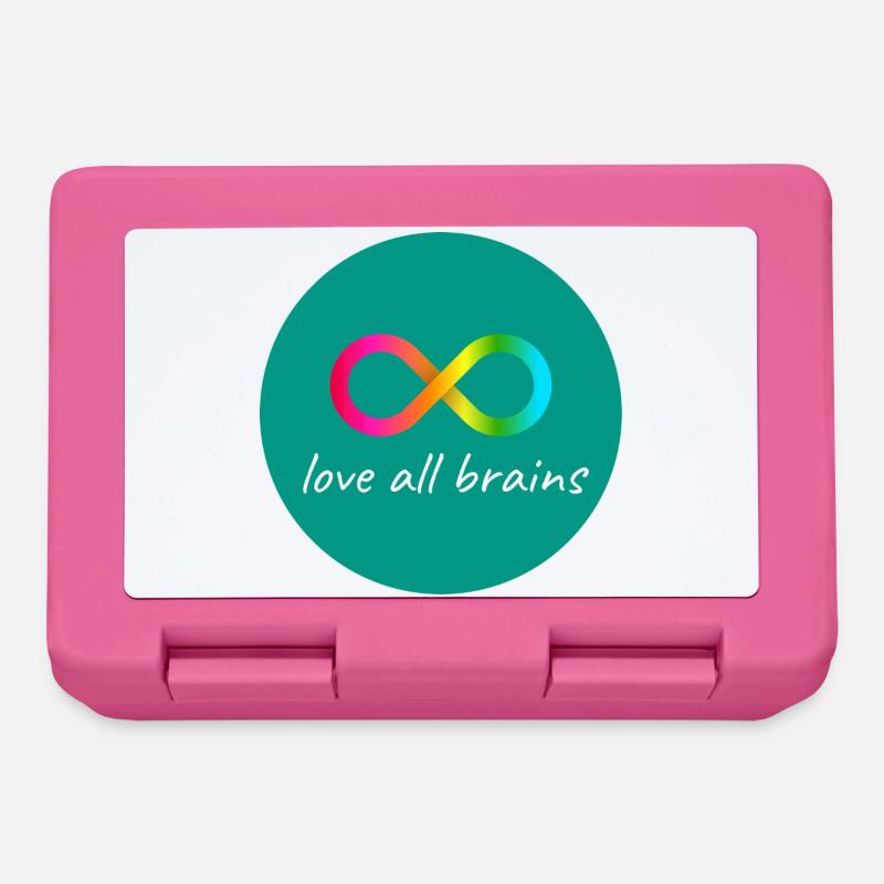 Love_all_brains - Boîte à goûter - rose