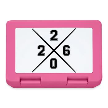 2026 - Lunchbox - pink - Front