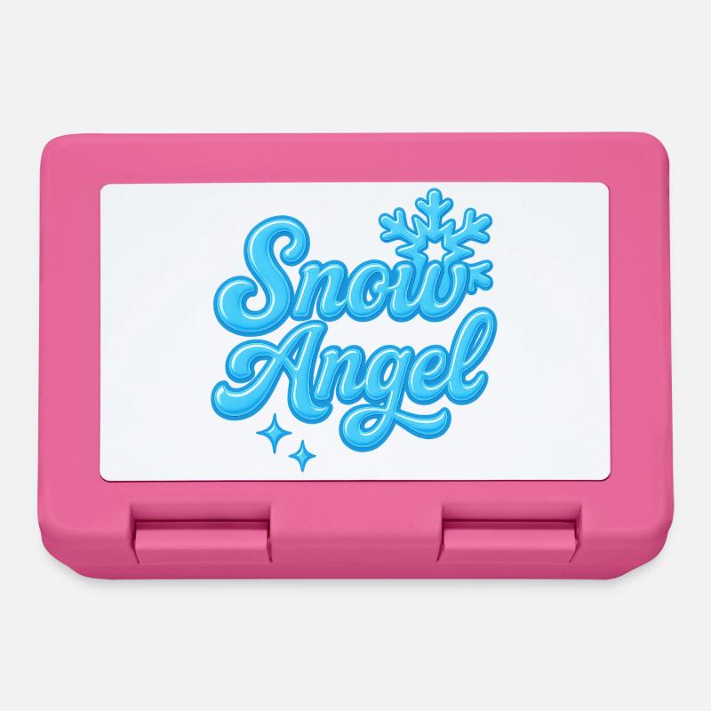 Snow Angle / Y2K Statement Design - Lunchbox - pink