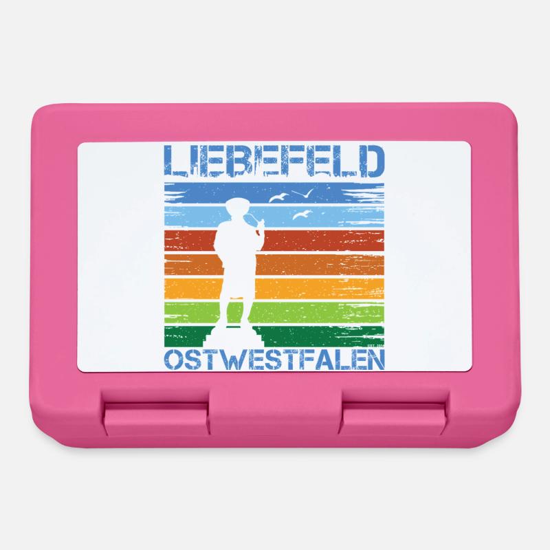 Liebefeld ❤ Leineweber - Brotdose - Pink