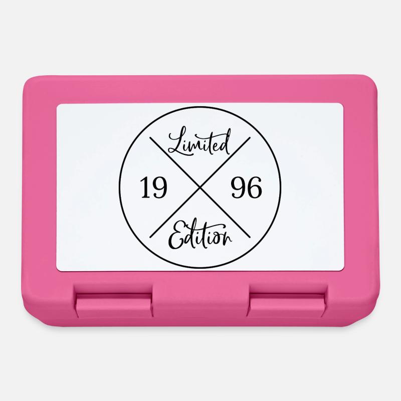 Limited edition 1996 - 30. Geburtstag Geschenk - Brotdose - Pink