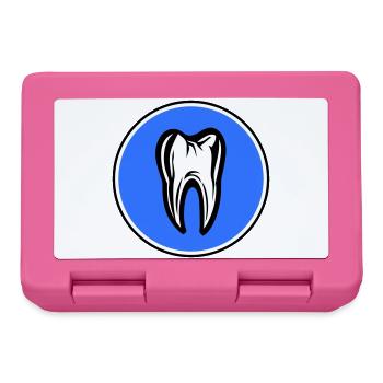 Icône de dentiste dentaire dentaire - Boîte à goûter - rose - Devant