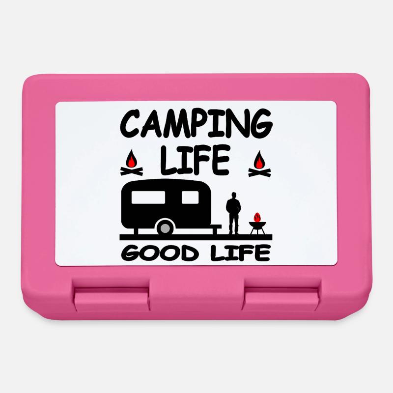 Camping - Brotdose - Pink