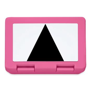 Triangle - Lunchbox - pink - Front