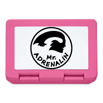 Mr. Adrenalin Rennen - Brotdose - Pink - Vorne
