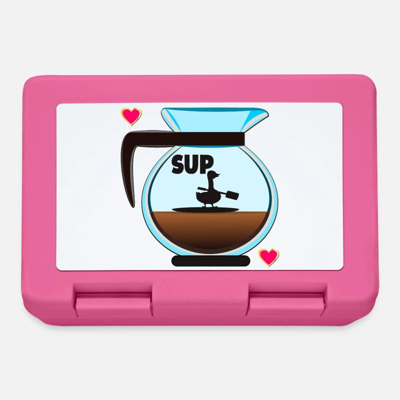 SUP GANS FILTERKAFFEE KAFFEE - Brotdose - Pink