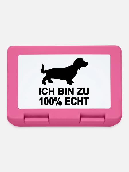 Dackel - Brotdose - Pink