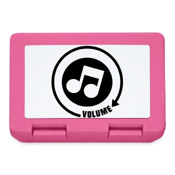 Volume_knop ton musical - Boîte à goûter - rose - Devant