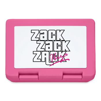 Zack Zack Zack - Brotdose - Pink - Vorne