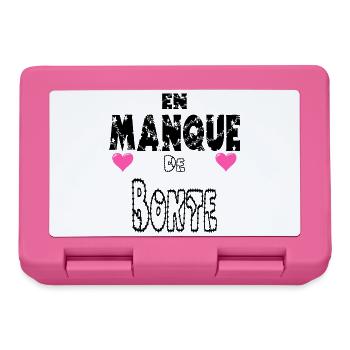 In Need of Kindness - Lunchbox - pink - Front
