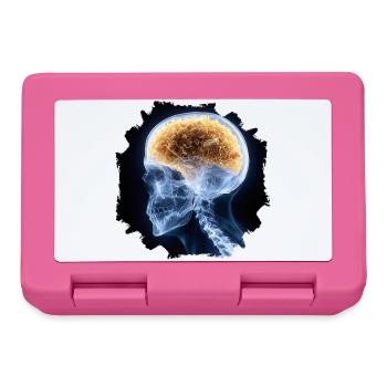 The other day at the X-ray - everything is fine - Lunchbox - pink - Front