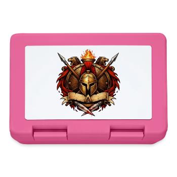 Sparta Coat of Arms - Lunchbox - pink - Front