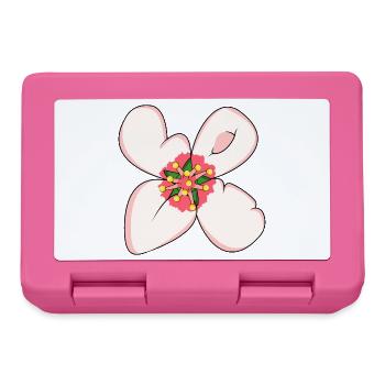 Amour - Boîte à goûter - rose - Devant
