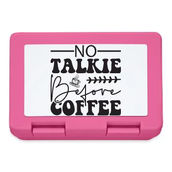 I don't say I love coffee - Lunchbox - pink - Front