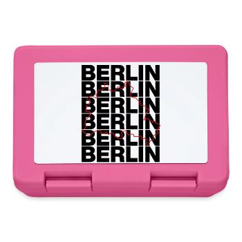 BERLIN UMRISS, DIT IS BERLIN - Brotdose - Pink - Vorne