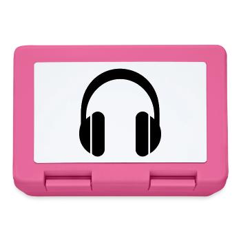 Passion for music – the perfect gift for musicians - Lunchbox - pink - Front