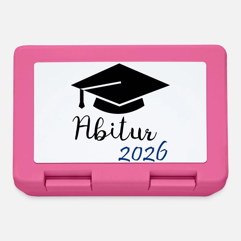 Abitur 2026 - Brotdose - Pink