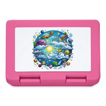 Cloud Cosmos Fantasy World - Lunchbox - pink - Front