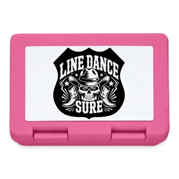 Western de la danse en ligne - Boîte à goûter - rose - Devant