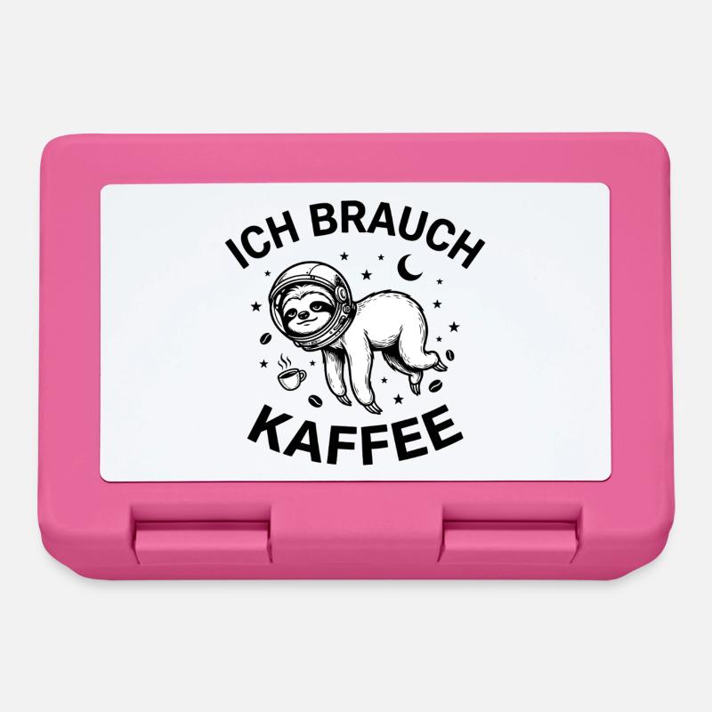 I need coffee - Lunchbox - pink
