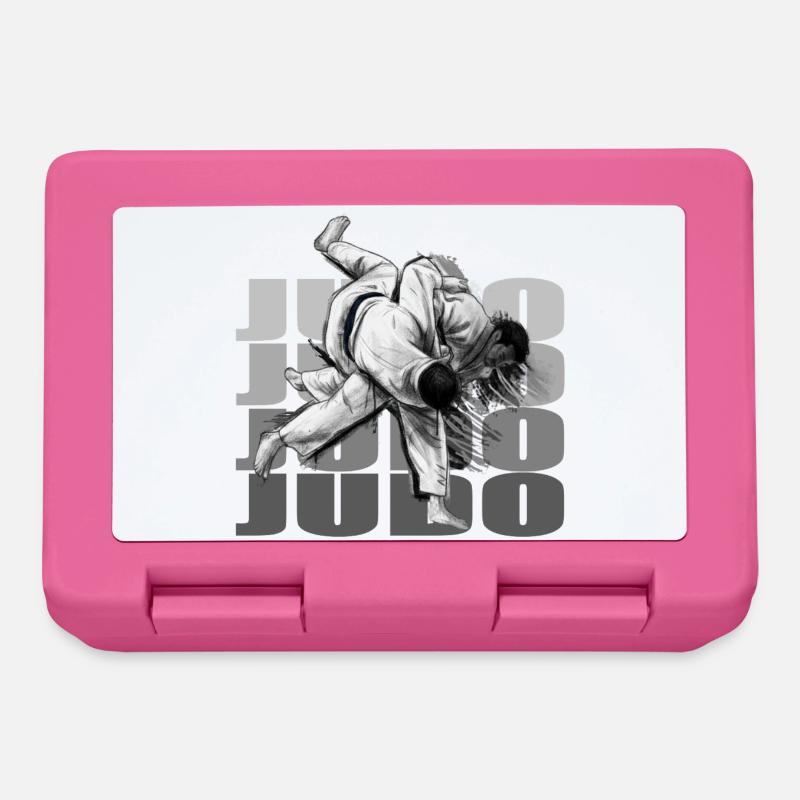 Judo - Boîte à goûter - rose