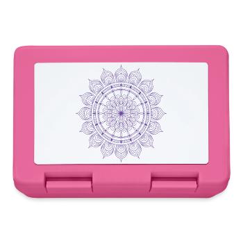 Mandala - Brotdose - Pink - Vorne