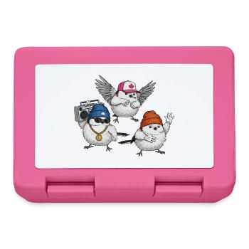 Bird Crew Street Vibe - Lunchbox - pink - Front