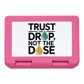 Homeopathy Trust The Drop Not Dose Professional  - Lunchbox - pink - Front