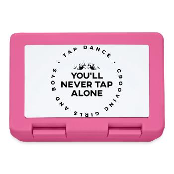 Tu ne clapoteras jamais seul - Tap-shirt - Boîte à goûter - rose - Devant