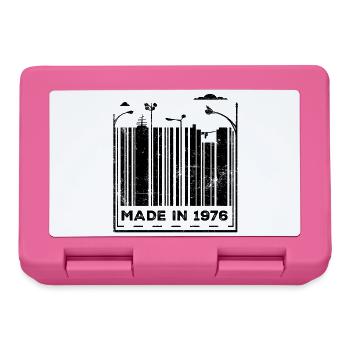 1976 50. Geburtstag - Brotdose - Pink - Vorne