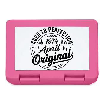 April 1974 – Legende der Gipfel und Berge - Brotdose - Pink - Vorne
