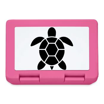Turtle - Lunchbox - pink - Front