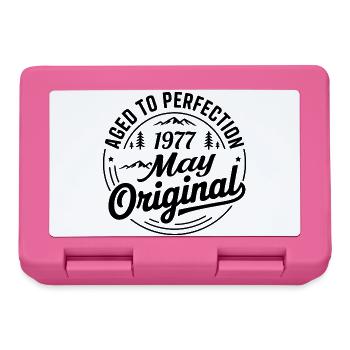 Mai 1977 – Legende der Gipfel und Berge - Brotdose - Pink - Vorne