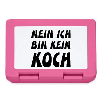 Koch - Brotdose - Pink - Vorne