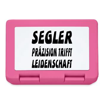 Segeln - Brotdose - Pink - Vorne