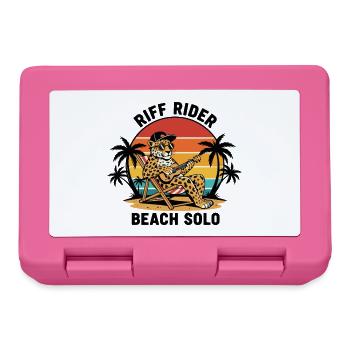 Jaguar Riff Rider Beach Solo Ukulele - Lunchbox - pink - Front