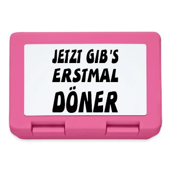 Döner - Brotdose - Pink - Vorne