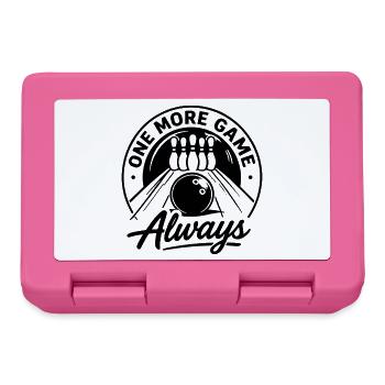 Un jeu de plus : toujours un sport de quilles - Boîte à goûter - rose - Devant