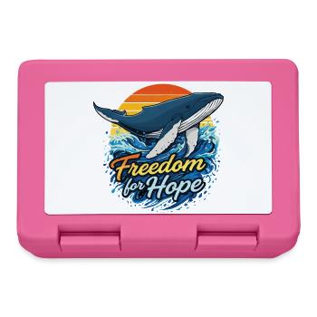 Freedom for Hope - Wal Sundowner - Brotdose - Pink - Vorne